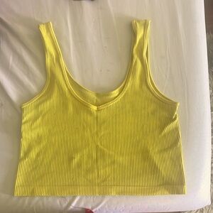Yellow summer top super cute with jeans leggings